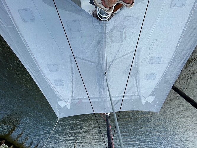 Awning top view
